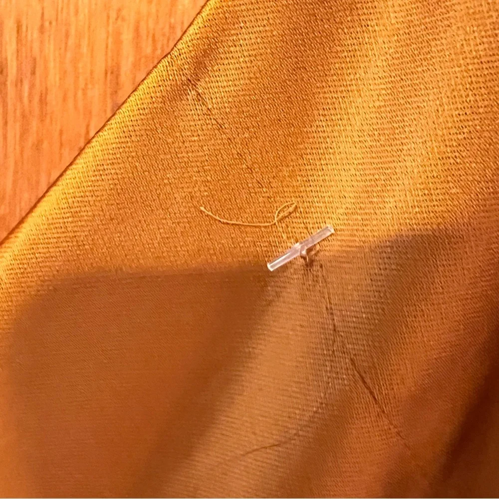 Sz 16 Obando‎ collective copper orange one shoulder sleeveless maxi gown RTR xl - Picture 10 of 14